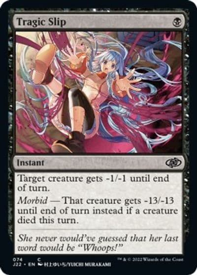 Tragic Slip 74 Jumpstart 2022 Magic card