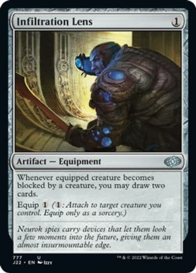 Infiltration Lens Jumpstart 2022 Magic card