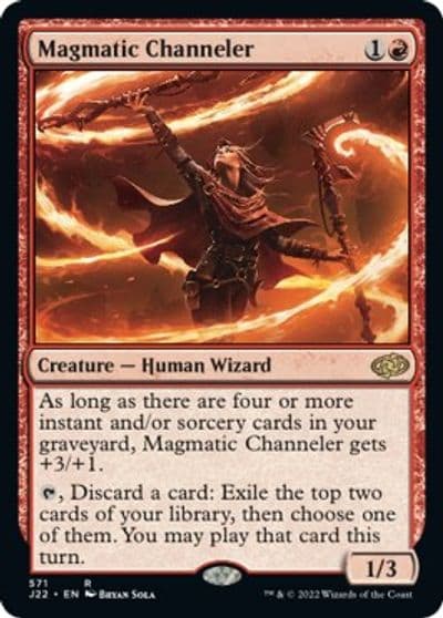 Magmatic Channeler Jumpstart 2022 Magic card
