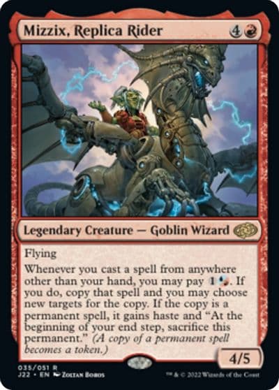 Mizzix Replica Rider Jumpstart 2022 Magic card