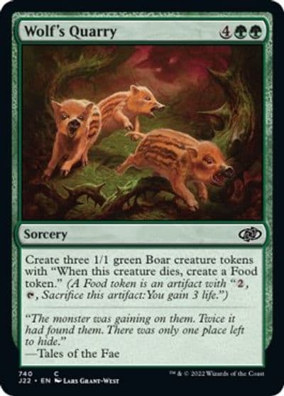 Wolfs Quarry Jumpstart 2022 Magic card