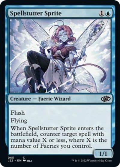 Spellstutter Sprite Jumpstart 2022 Magic card