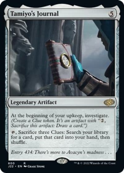 Tamiyos Journal Jumpstart 2022 Magic card