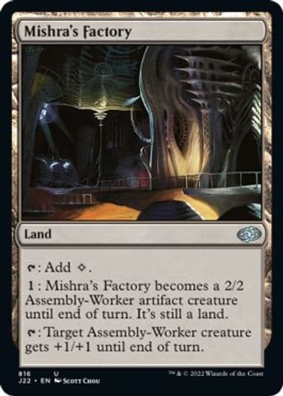 Mishras Factory Jumpstart 2022 Magic card