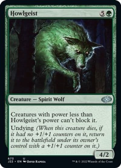 Howlgeist Jumpstart 2022 Magic card
