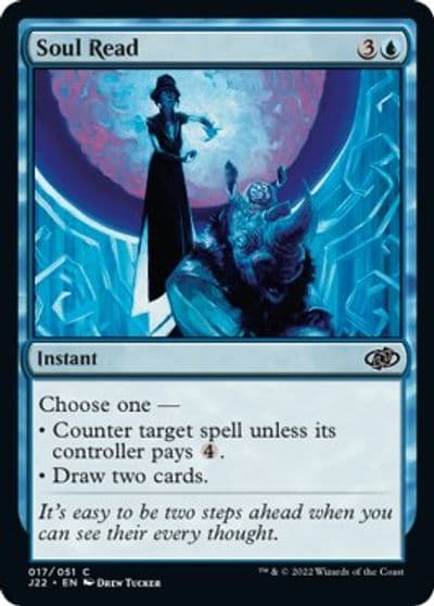 Soul Read Jumpstart 2022 Magic card