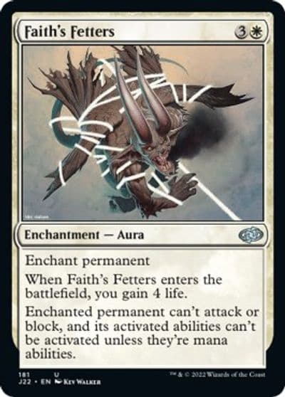 Faiths Fetters Jumpstart 2022 Magic card
