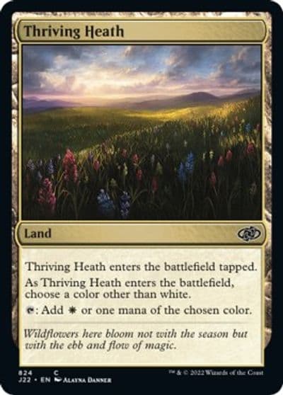 Thriving Heath Jumpstart 2022 Magic card