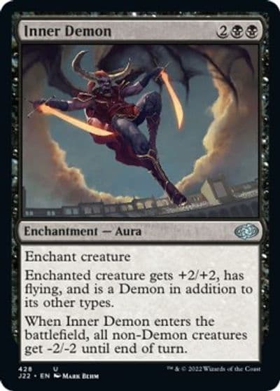 Inner Demon Jumpstart 2022 Magic card