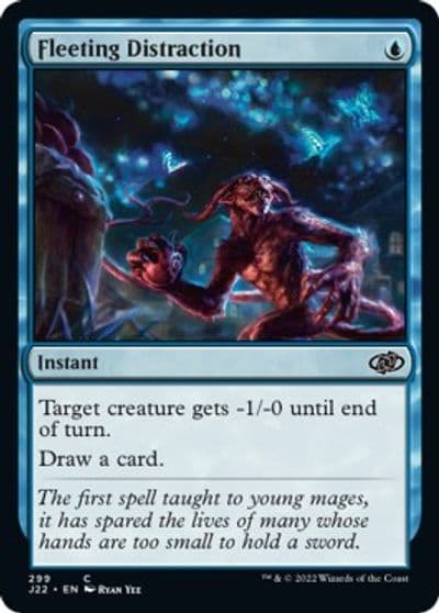 Fleeting Distraction Jumpstart 2022 Magic card