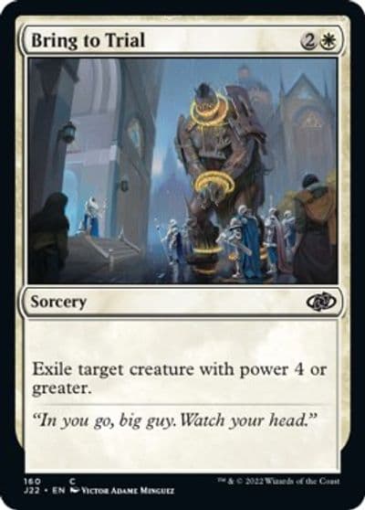 Bring to Trial Jumpstart 2022 Magic card
