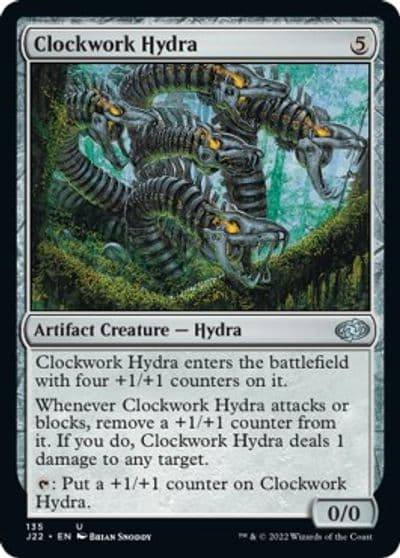 Clockwork Hydra Jumpstart 2022 Magic card