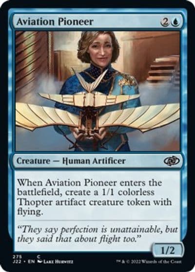 Aviation Pioneer Jumpstart 2022 Magic card