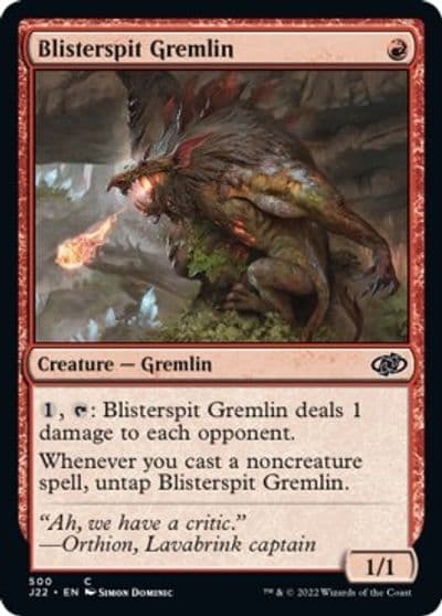 Blisterspit Gremlin Jumpstart 2022 Magic card