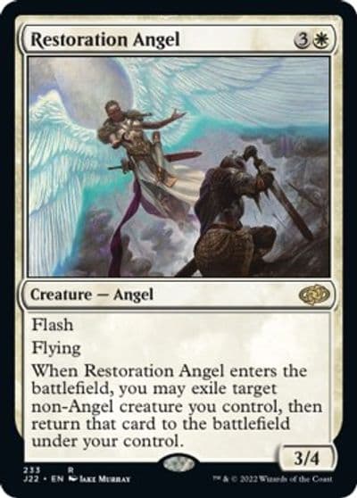 Restoration Angel Jumpstart 2022 Magic card