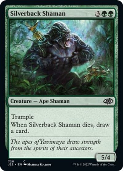 Silverback Shaman Jumpstart 2022 Magic card