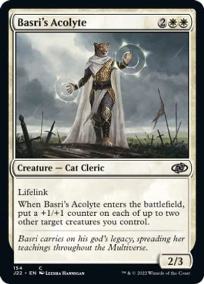Basris Acolyte Jumpstart 2022 Magic card