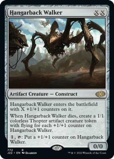 Hangarback Walker Jumpstart 2022 Magic card