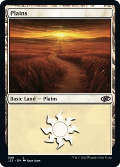 Plains 098 Jumpstart 2022 Magic card