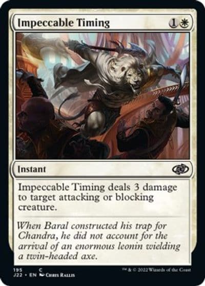 Impeccable Timing Jumpstart 2022 Magic card