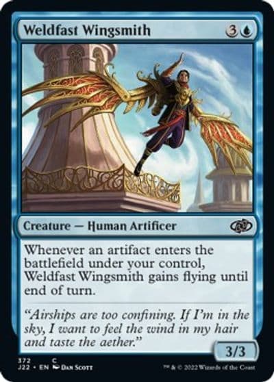 Weldfast Wingsmith Jumpstart 2022 Magic card
