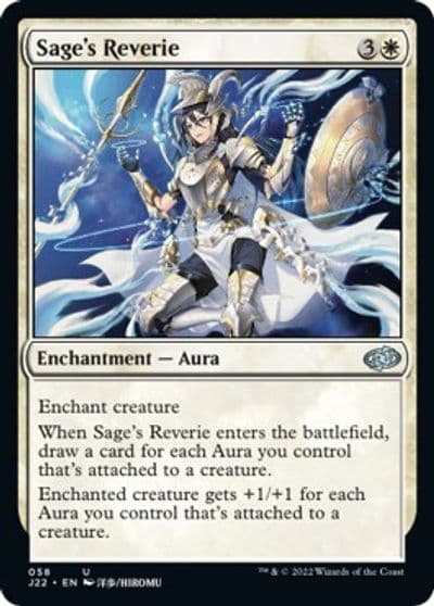 Sages Reverie Jumpstart 2022 Magic card
