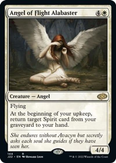 Angel of Flight Alabaster Jumpstart 2022 Magic card