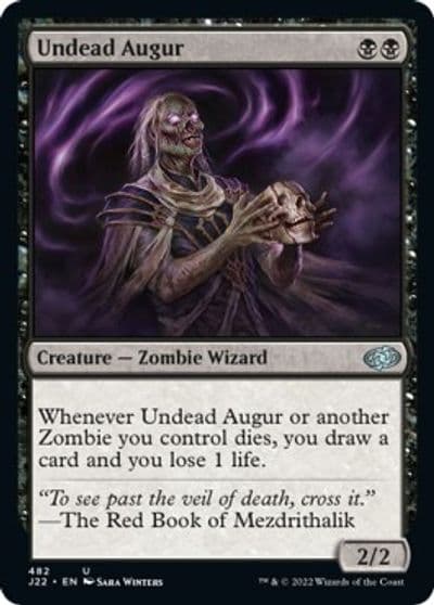 Undead Augur Jumpstart 2022 Magic card