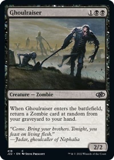 Ghoulraiser Jumpstart 2022 Magic card