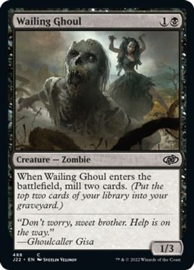 Wailing Ghoul Jumpstart 2022 Magic card