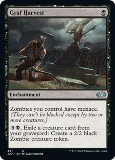 Graf Harvest Jumpstart 2022 Magic card