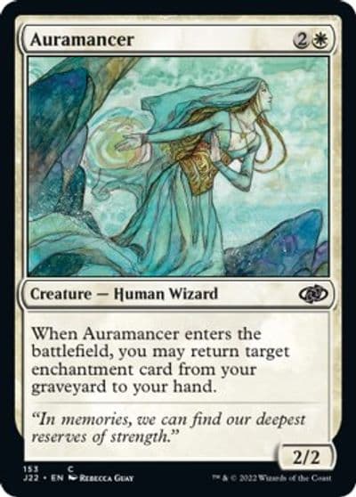 Auramancer Jumpstart 2022 Magic card
