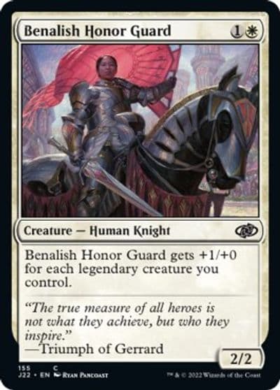 Benalish Honor Guard Jumpstart 2022 Magic card