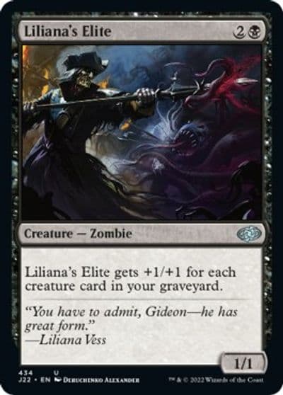 Lilianas Elite Jumpstart 2022 Magic card