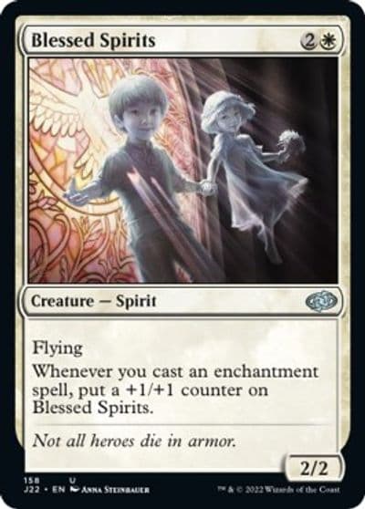 Blessed Spirits Jumpstart 2022 Magic card