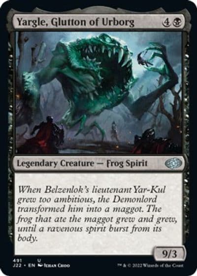 Yargle Glutton of Urborg Jumpstart 2022 Magic card