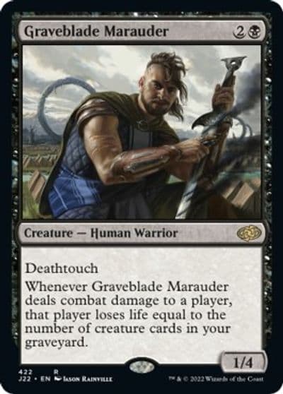 Graveblade Marauder Jumpstart 2022 Magic card