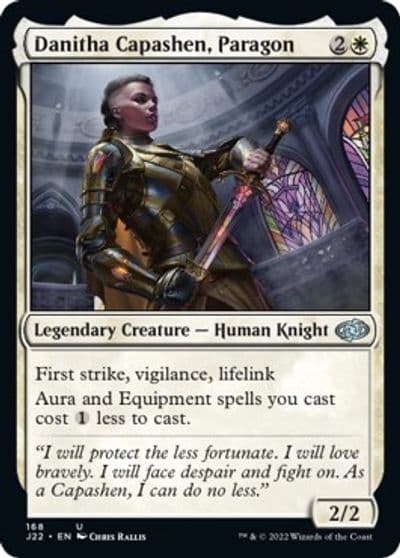 Danitha Capashen Paragon Jumpstart 2022 Magic card