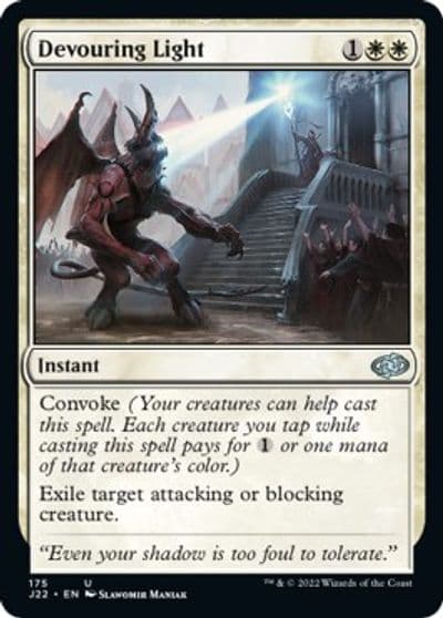 Devouring Light Jumpstart 2022 Magic card