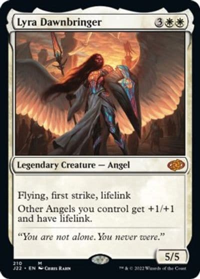 Lyra Dawnbringer Jumpstart 2022 Magic card