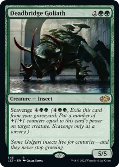 Deadbridge Goliath Jumpstart 2022 Magic card