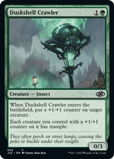 Duskshell Crawler Jumpstart 2022 Magic card