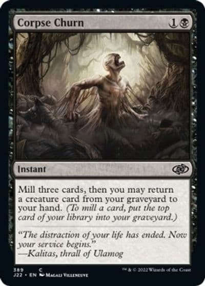 Corpse Churn Jumpstart 2022 Magic card