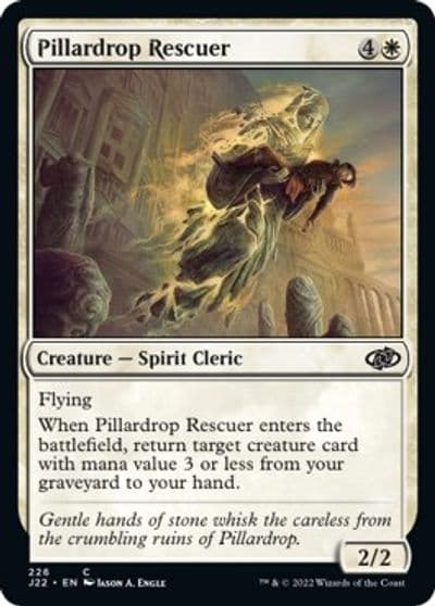 Pillardrop Rescuer Jumpstart 2022 Magic card
