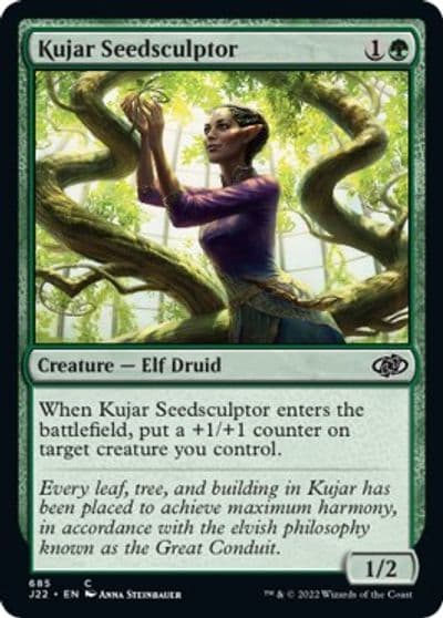Kujar Seedsculptor Jumpstart 2022 Magic card