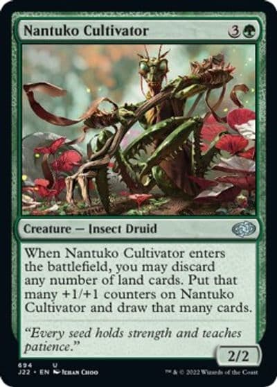 Nantuko Cultivator Jumpstart 2022 Magic card
