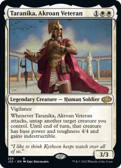 Taranika Akroan Veteran Jumpstart 2022 Magic card