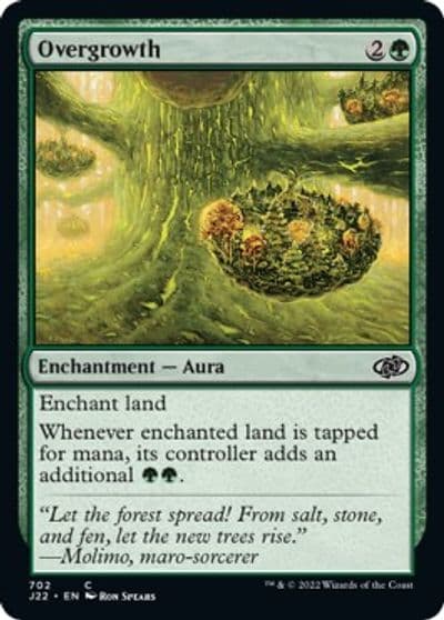 Overgrowth Jumpstart 2022 Magic card