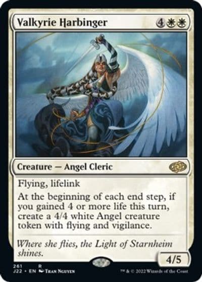 Valkyrie Harbinger Jumpstart 2022 Magic card