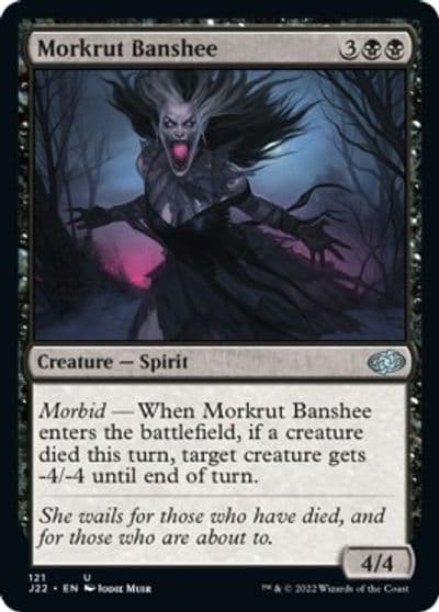 Morkrut Banshee Jumpstart 2022 Magic card